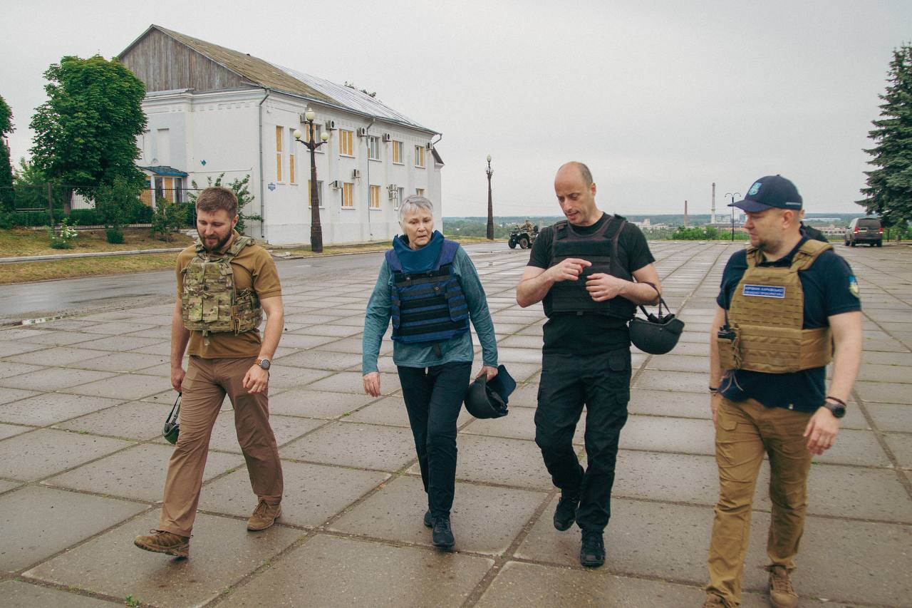 В Харькове побывала представитель Международного уголовного суда.