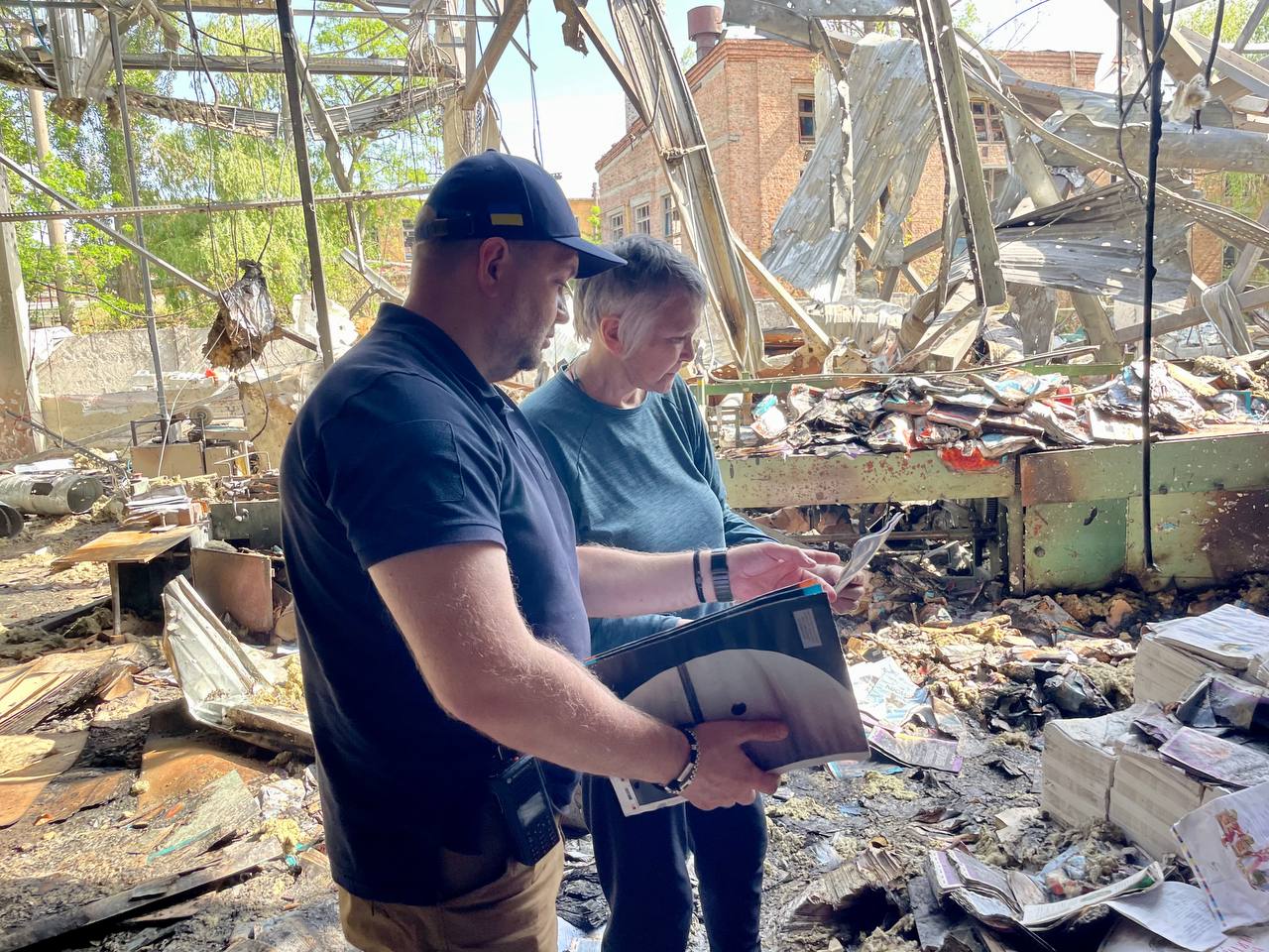 В Харькове побывала представитель Международного уголовного суда.