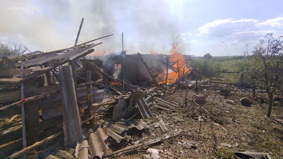 Оккупанты обстреляли Чугуевский район.