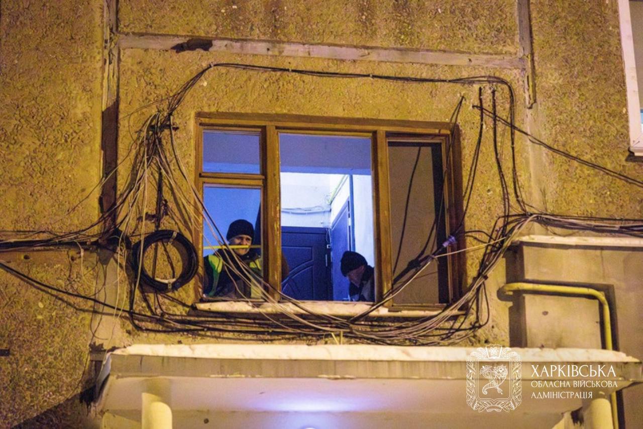 Под ударом снова энергетика: последствия обстрела Харькова 26 января.