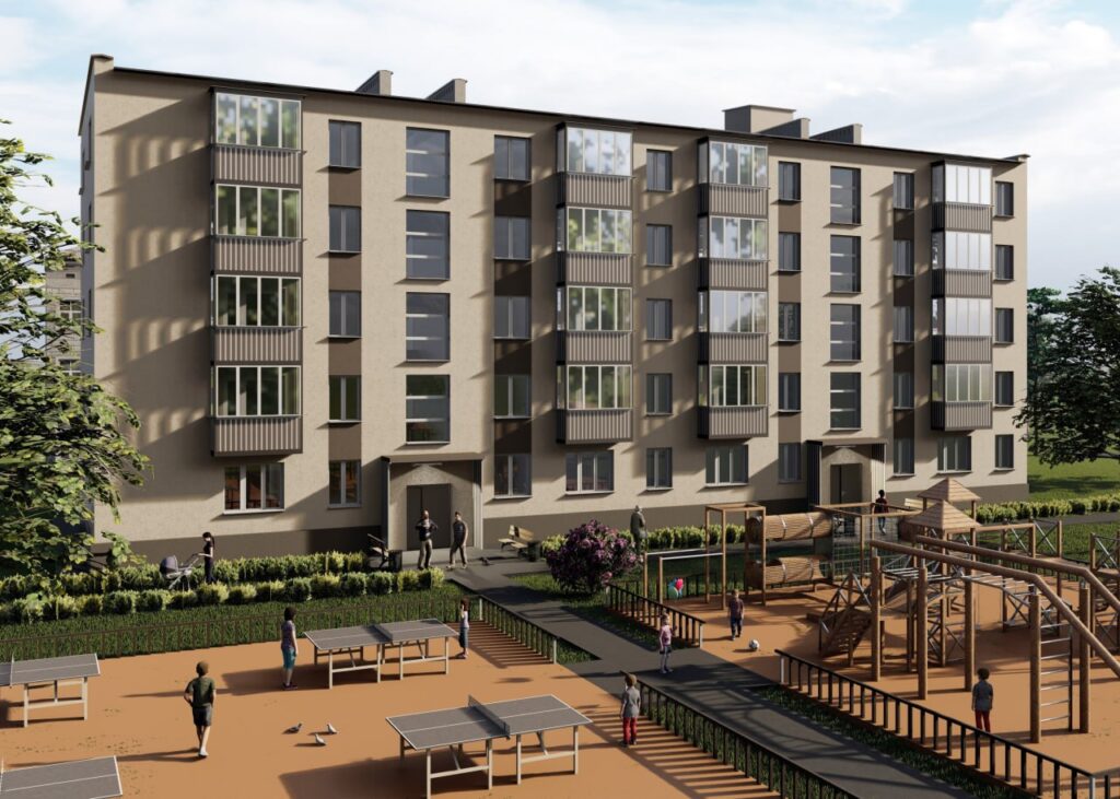 Частково зруйновано: у мерії показали проект реконструкції будинку на проспекті Любові Малої: візуалізація.