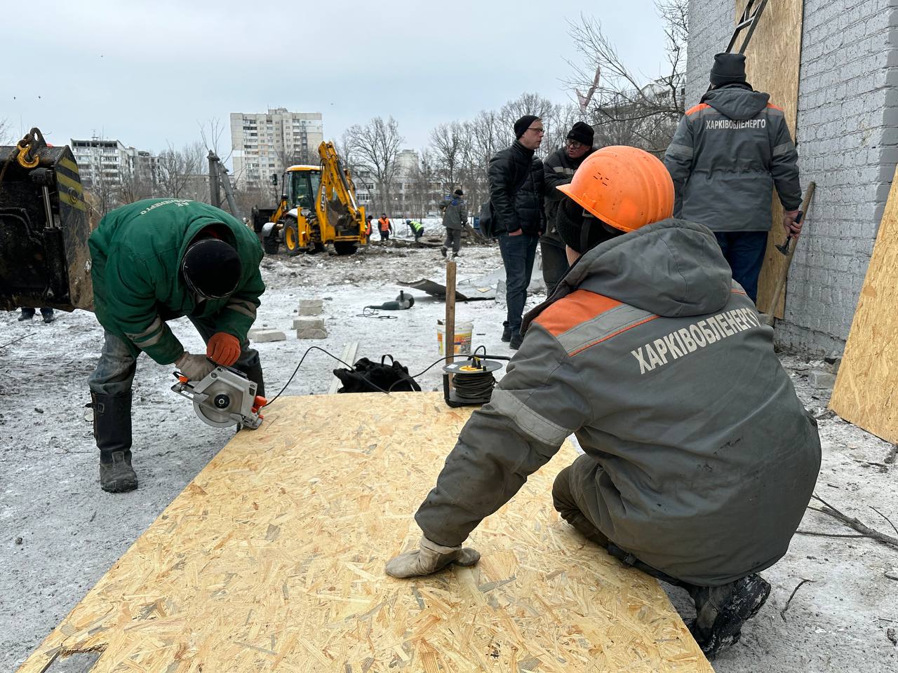 В результате обстрела часть Харькова осталась без света, газа, отопления -  Харьков Vgorode.ua