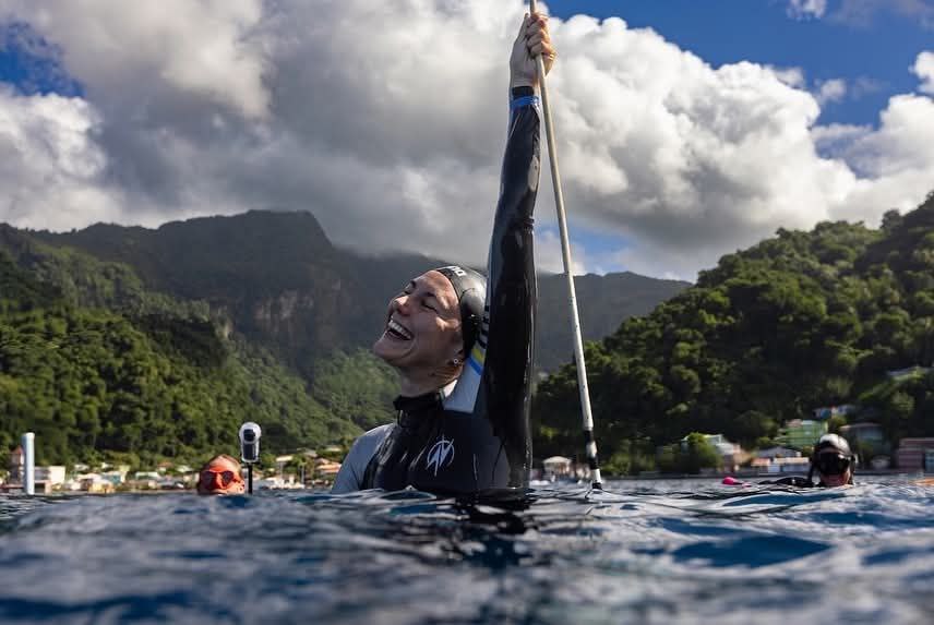 Спортсменка з Харкова встановила новий світовий рекорд у фрідайвінгу.