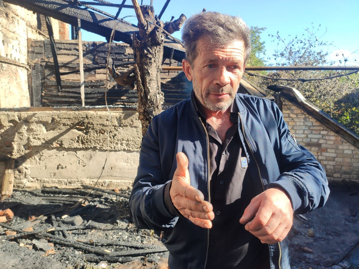 У Харкові через російський обстріл згорів будинок батька Героя Небесної Сотні.