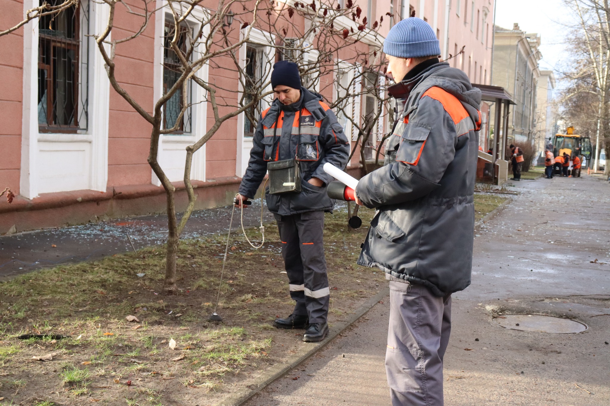 На месте обстрела поврежден подземный газопровод &mdash; "Газсети".