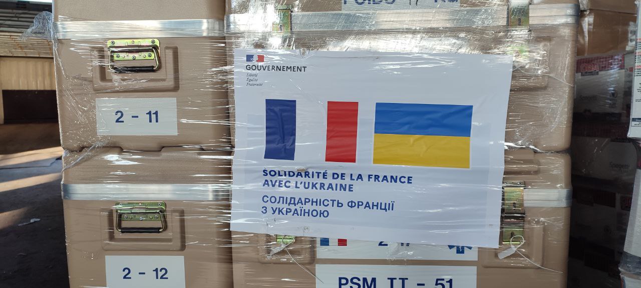 Харьковская область получила гуманитарную помощь из Франции фото 1