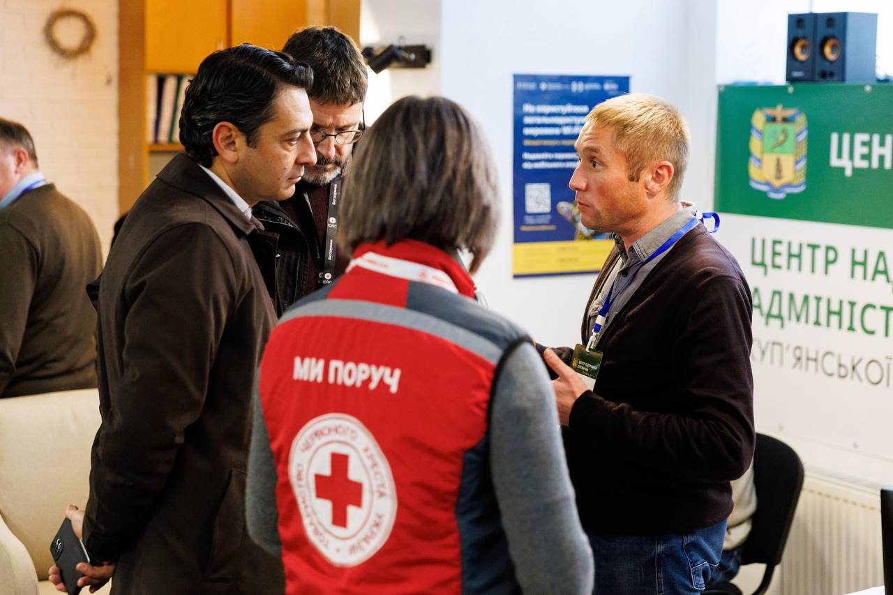 У Харкові відкрили центр підтримки мешканців Куп'янська.