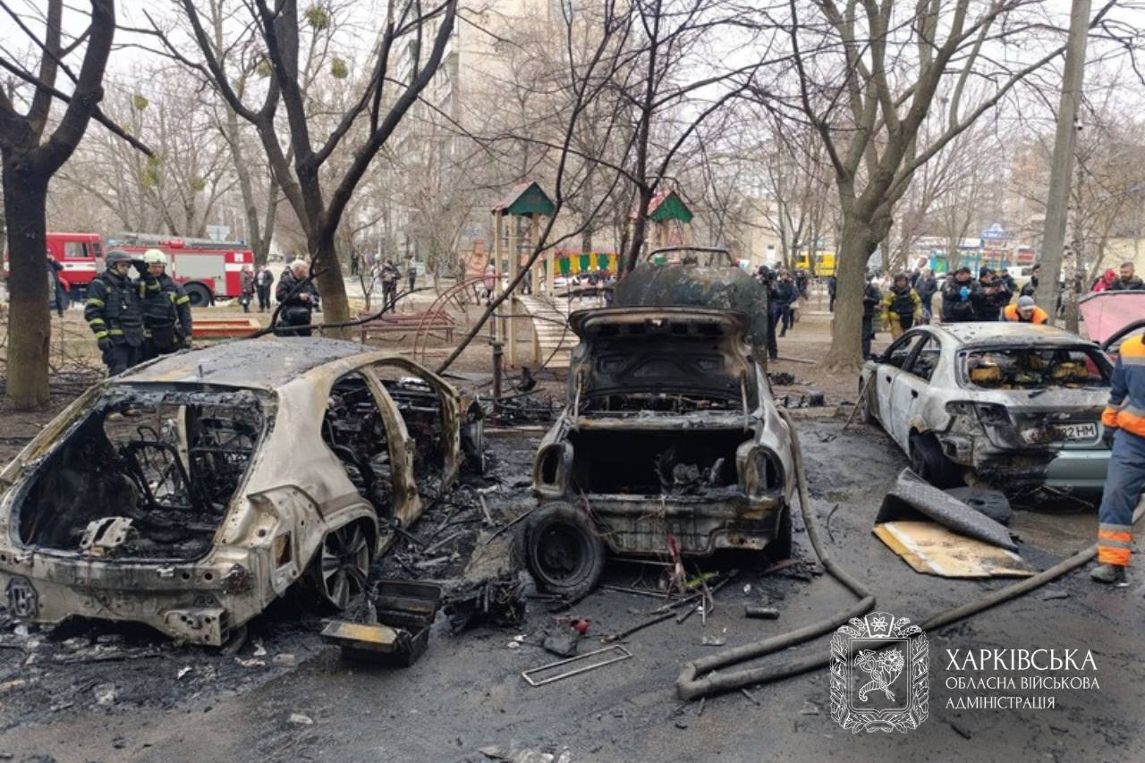 Девять пострадавших: Харьков атаковали беспилотники.