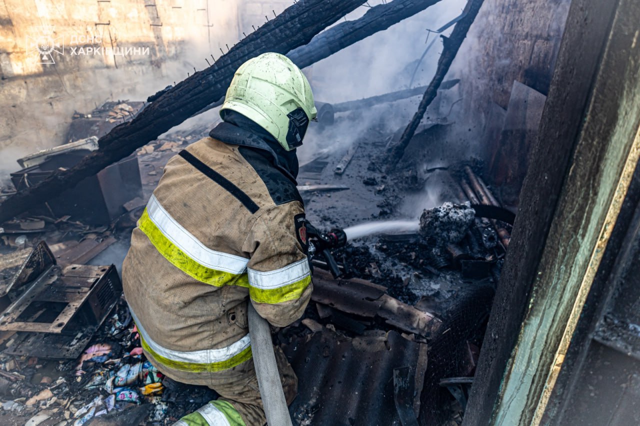 В окрестностях Изюма горят гектары леса.