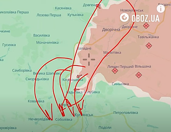 Оккупанты планируют наступление на Купянск с обоих берегов Оскола.