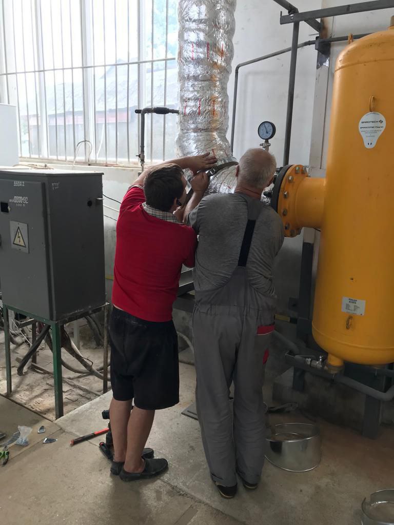 Rак идет восстановление котельных Северной Салтовки и Пятихаток.