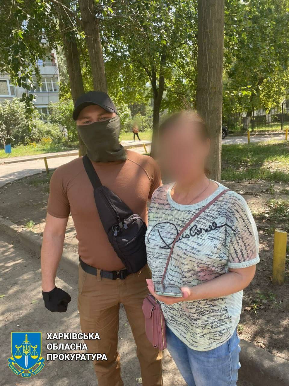 В Индустриальном районе задержали корректировщицу вражеского огня.