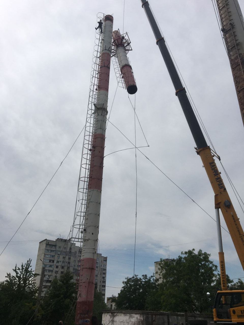 На Северной Салтовке восстанавливают котельные.