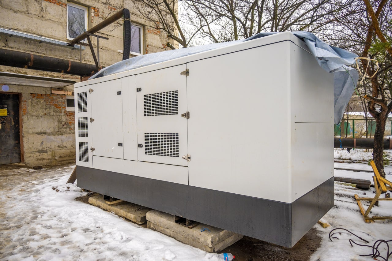 У котельні на Північній Салтівці встановили генератор.