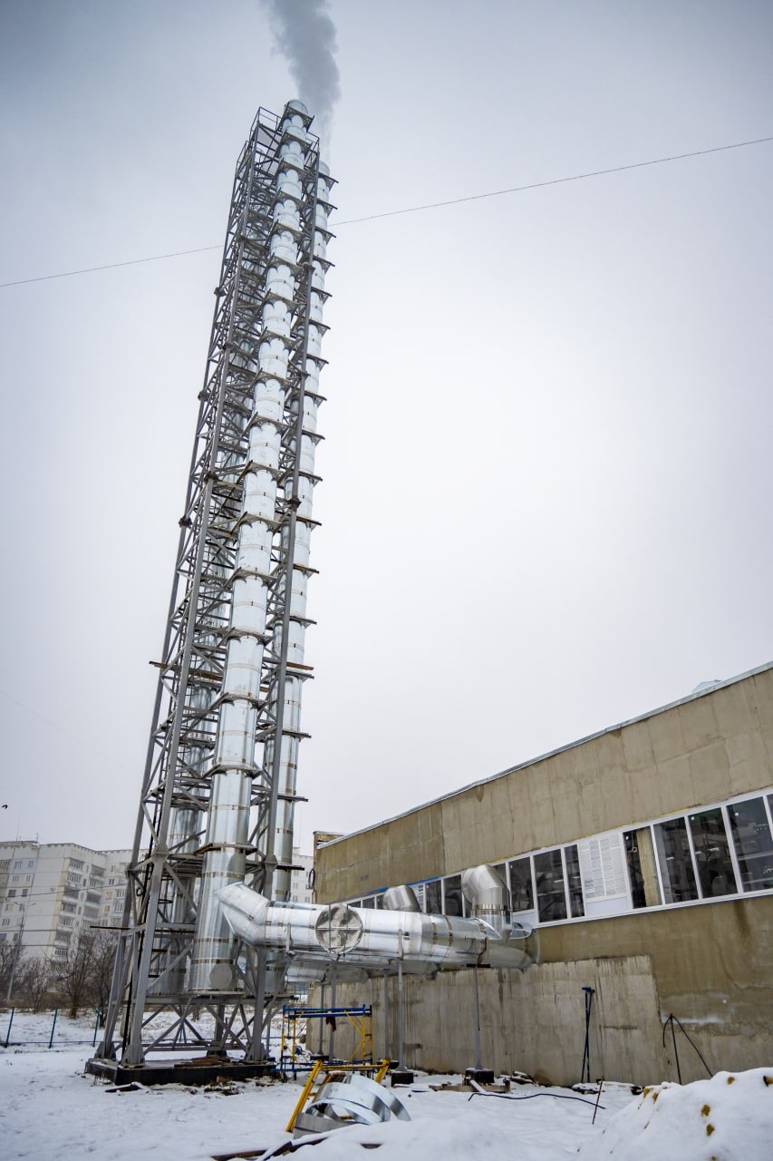 У котельні на Північній Салтівці встановили генератор.