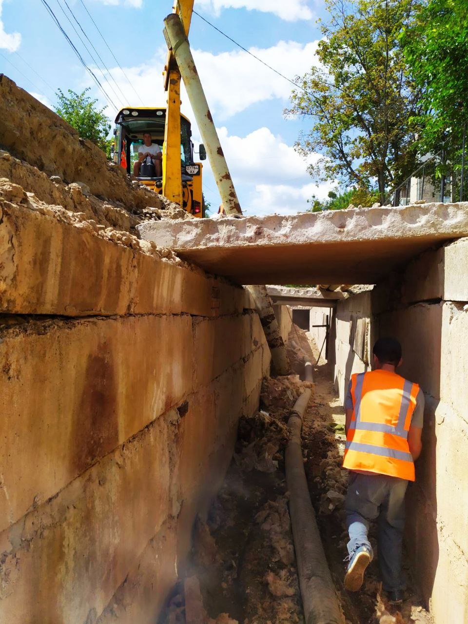 На Северной Салтовке восстанавливают котельные.