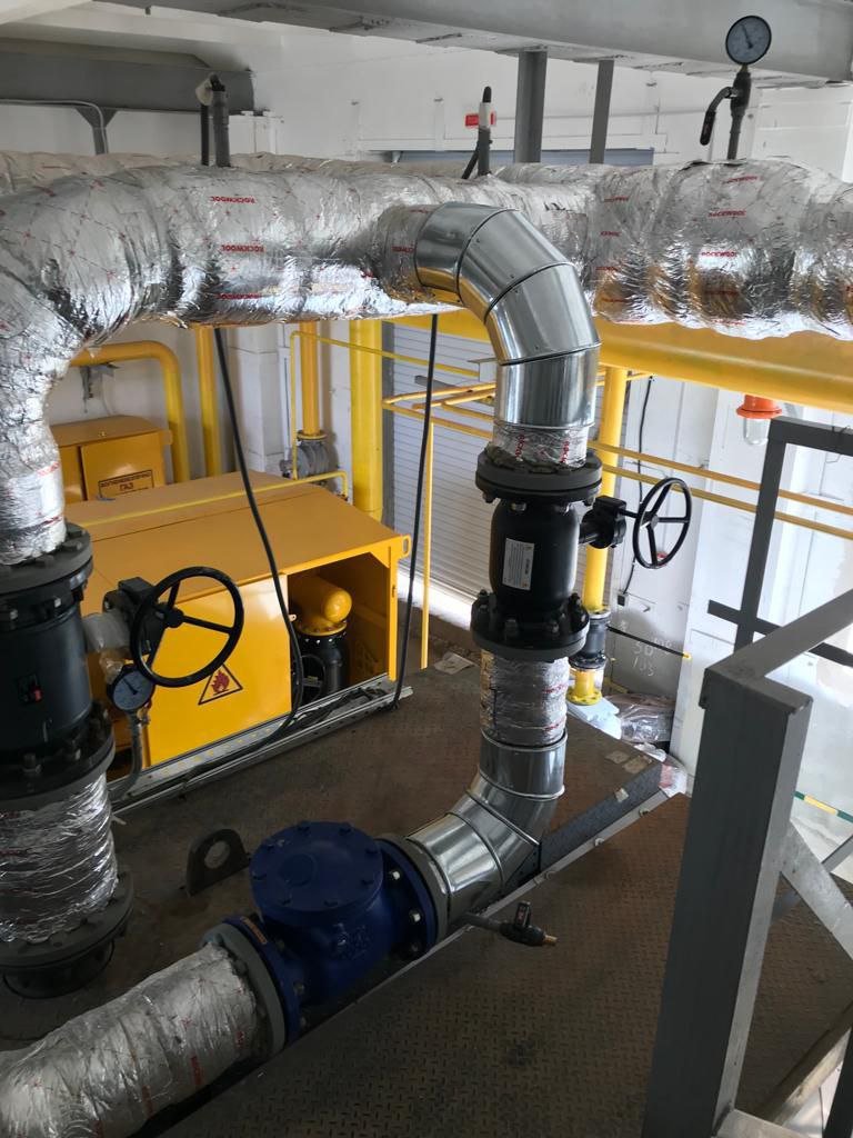 На Северной Салтовке восстанавливают котельные.