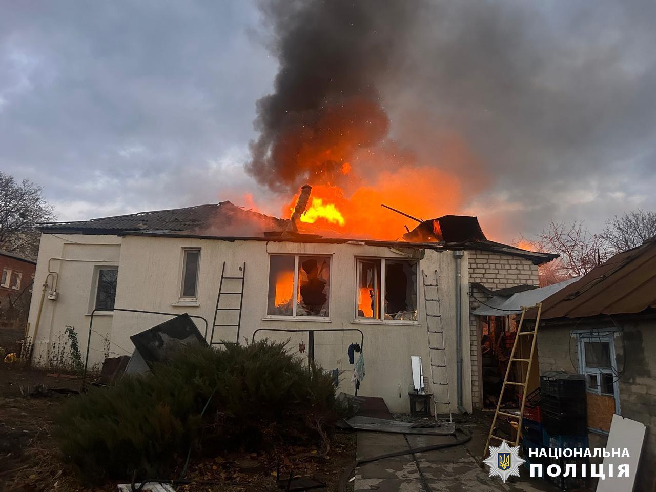 РФ массировано обстреливает Купянск.