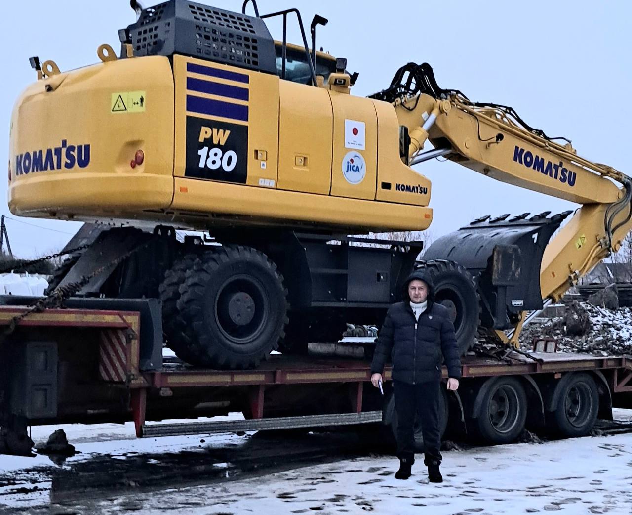 Харьковский метрополитен получил от Японии новую технику.