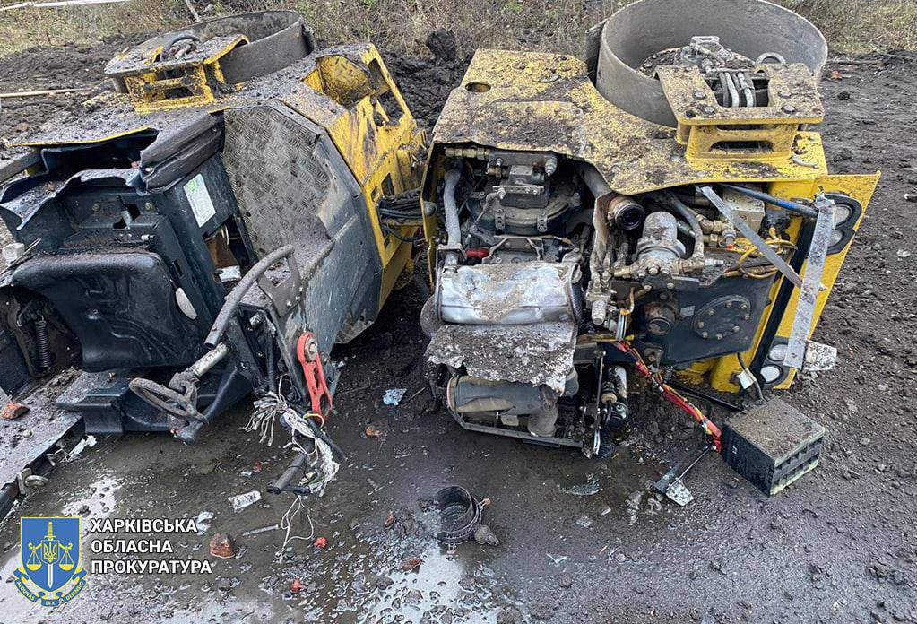 Под Харьковом на мине подорвалась бригада дорожников.