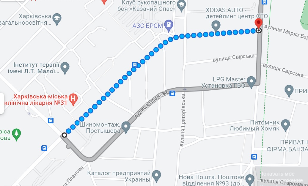 В Новобаварском районе временно не будут курсировать троллейбусы.