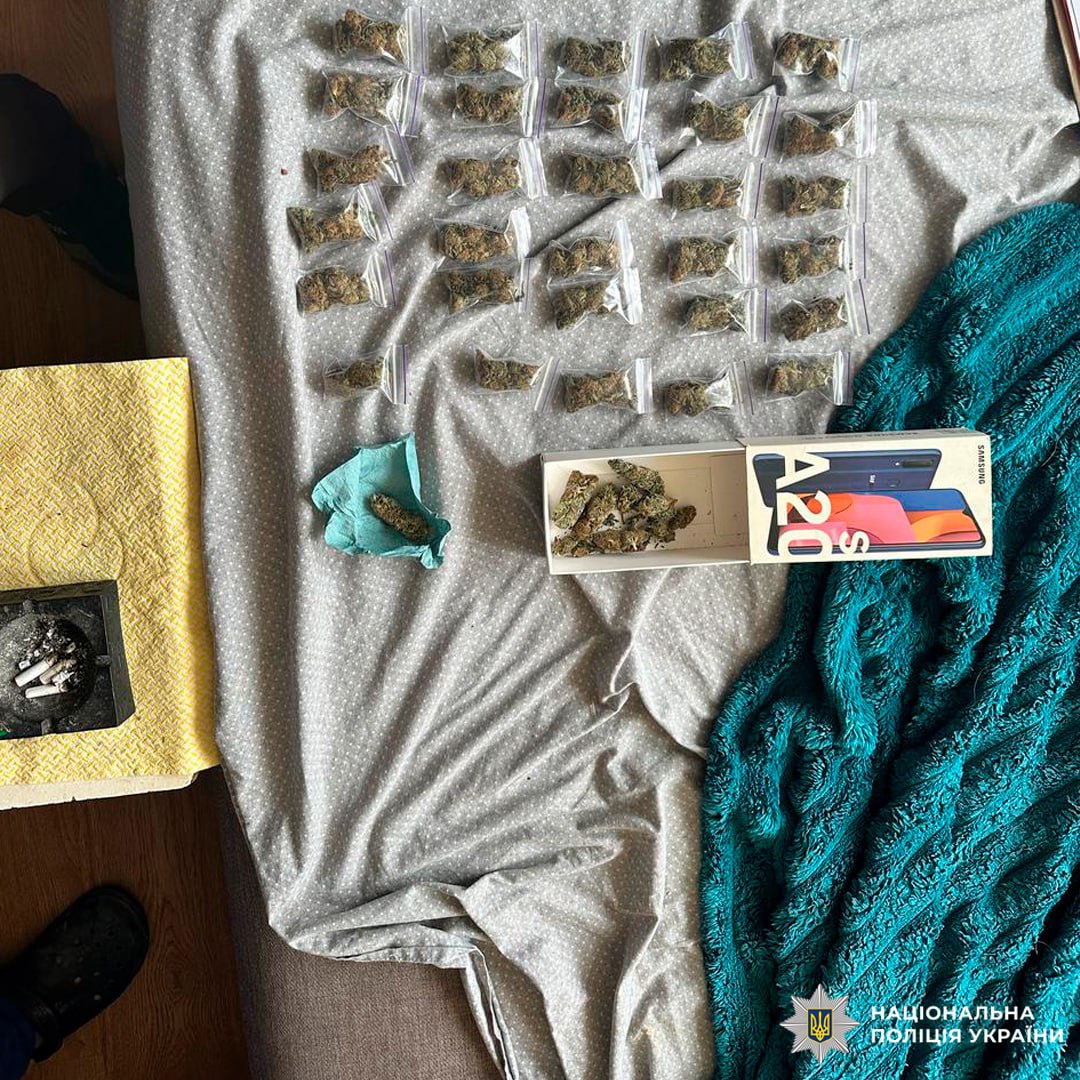 У Харкові викрили наркогрупу, яка торгувала канабісом.