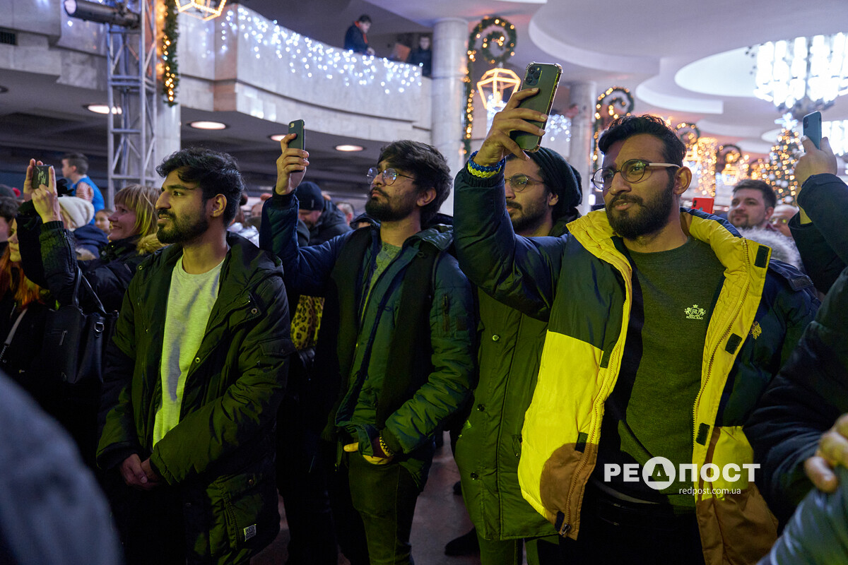 Як проходив новорічний концерт у Харкові.