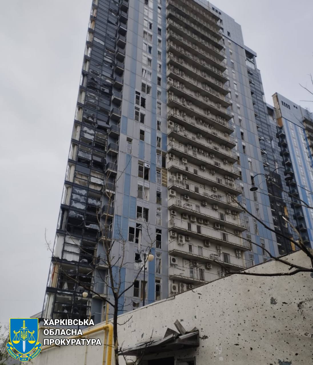 Ночной удар по Харькову: есть пострадавшие.