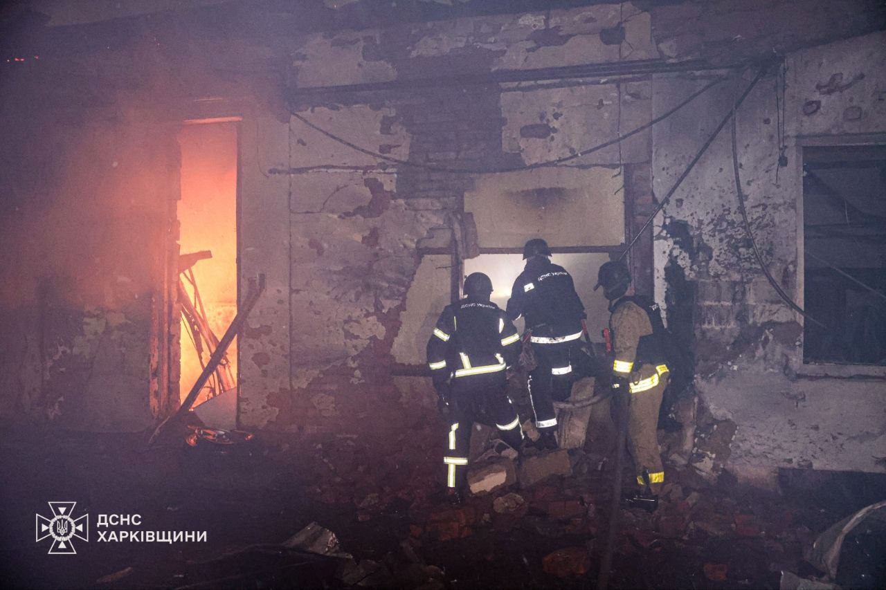 Ночная атака на Харьков: под ударом Шевченковский и Слободской районы, есть пострадавшие.