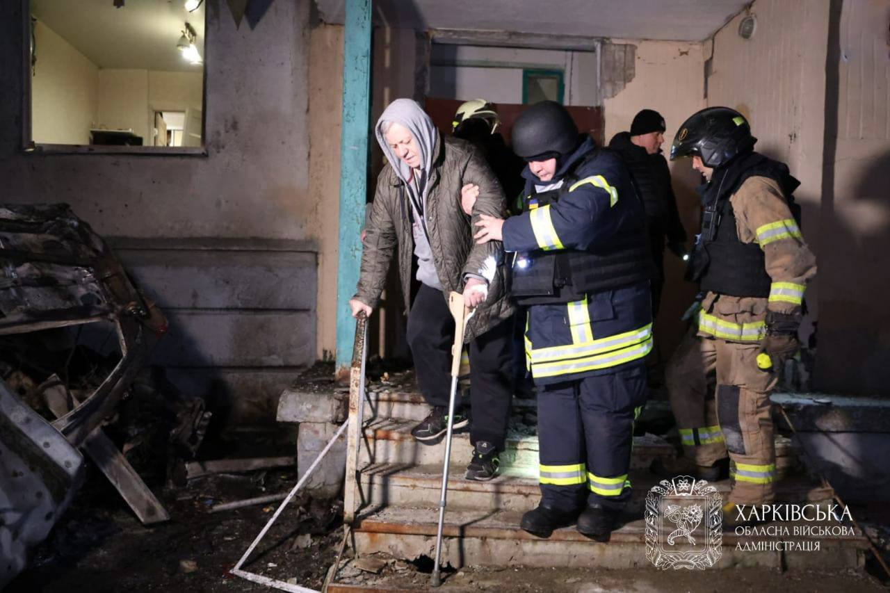 Перебої з транспортом: Харків пережив масований авіаналіт безпілотниками.