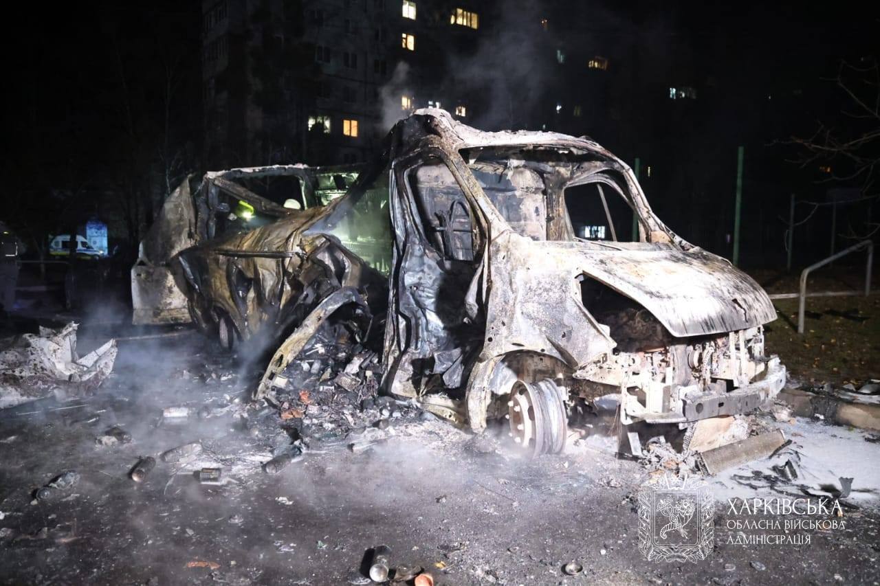 Перебої з транспортом: Харків пережив масований авіаналіт безпілотниками.