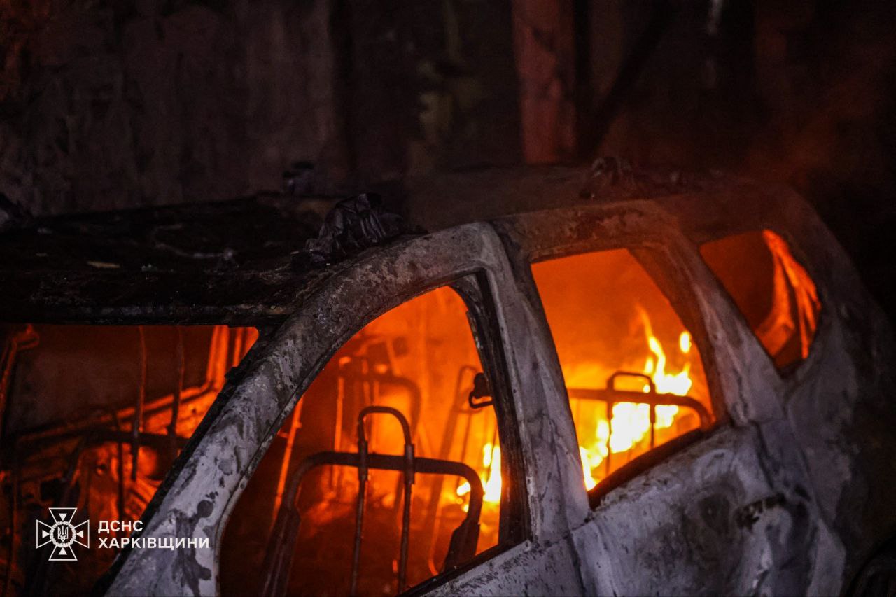 Ночная атака на Харьков: под ударом Шевченковский и Слободской районы, есть пострадавшие.