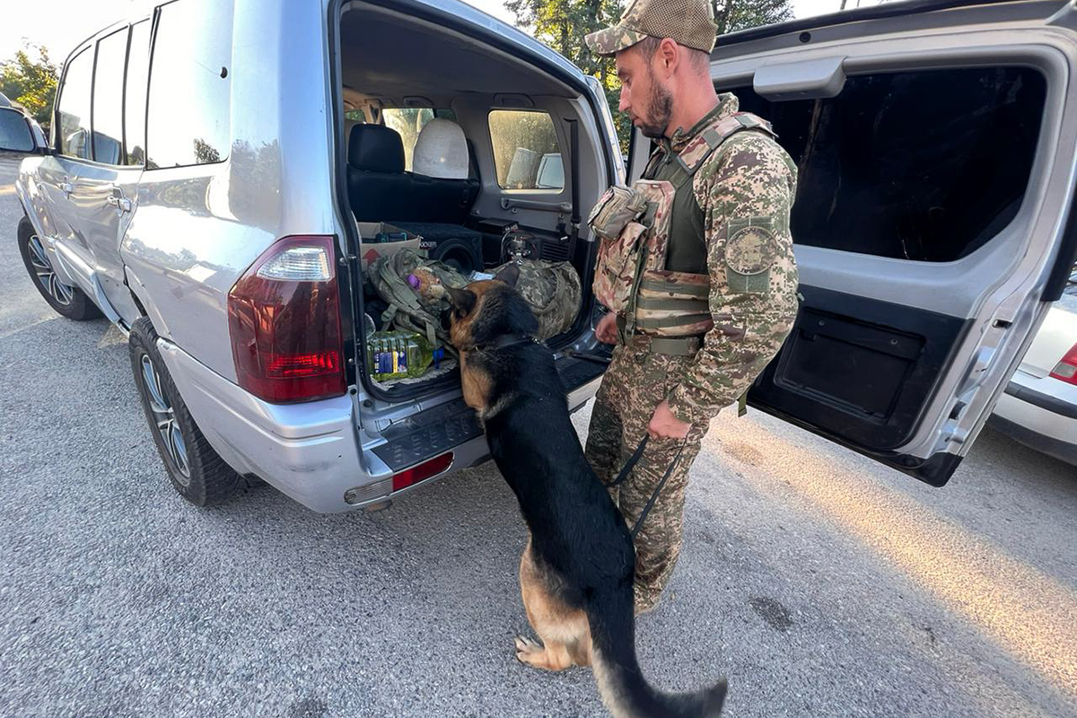 На блокпостах Харькова оружие находят даже в пассажирских автобусах &mdash; нацгвардейцы.