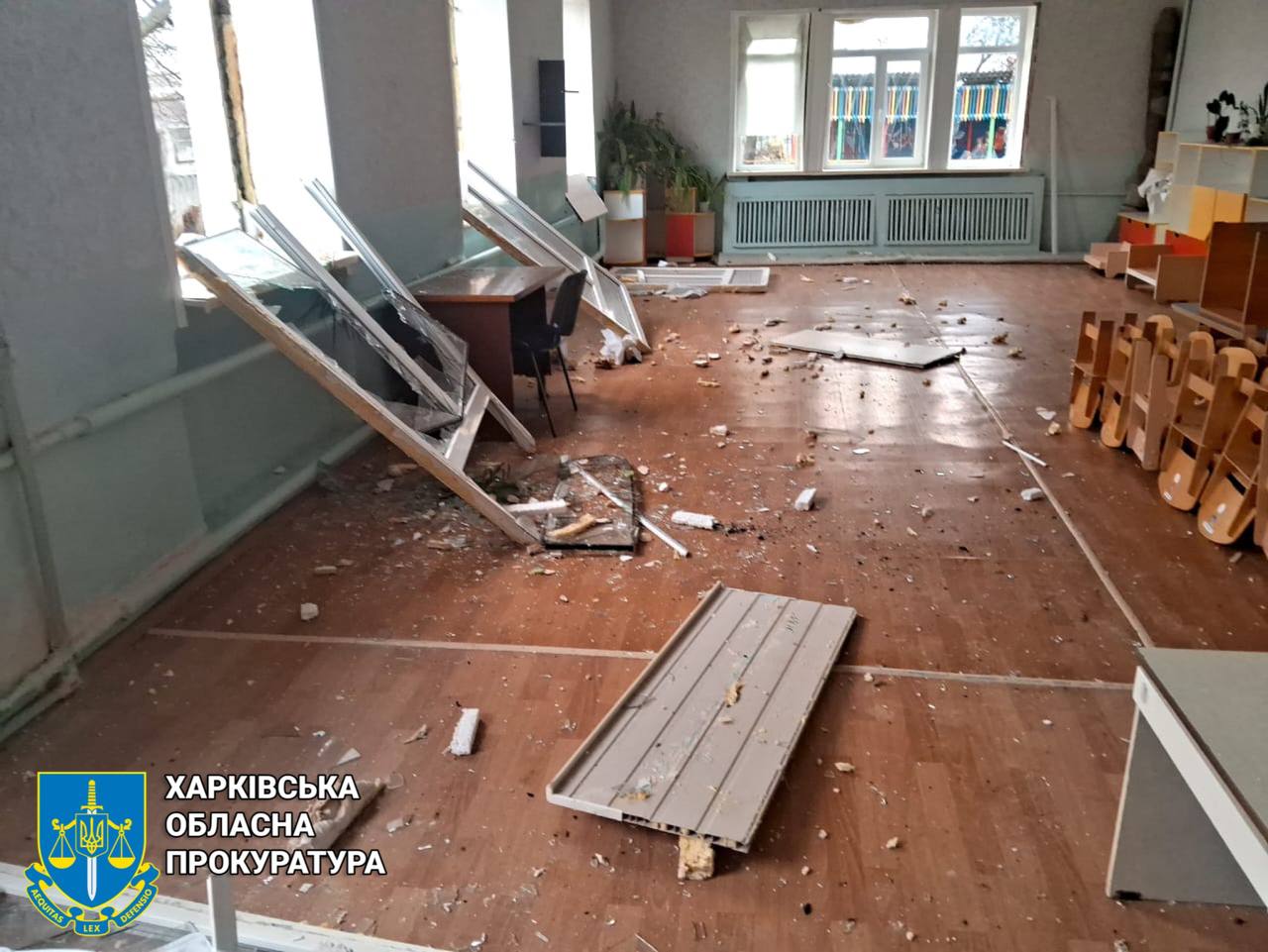 Второй обстрел Харькова за сутки: разрушена школа.