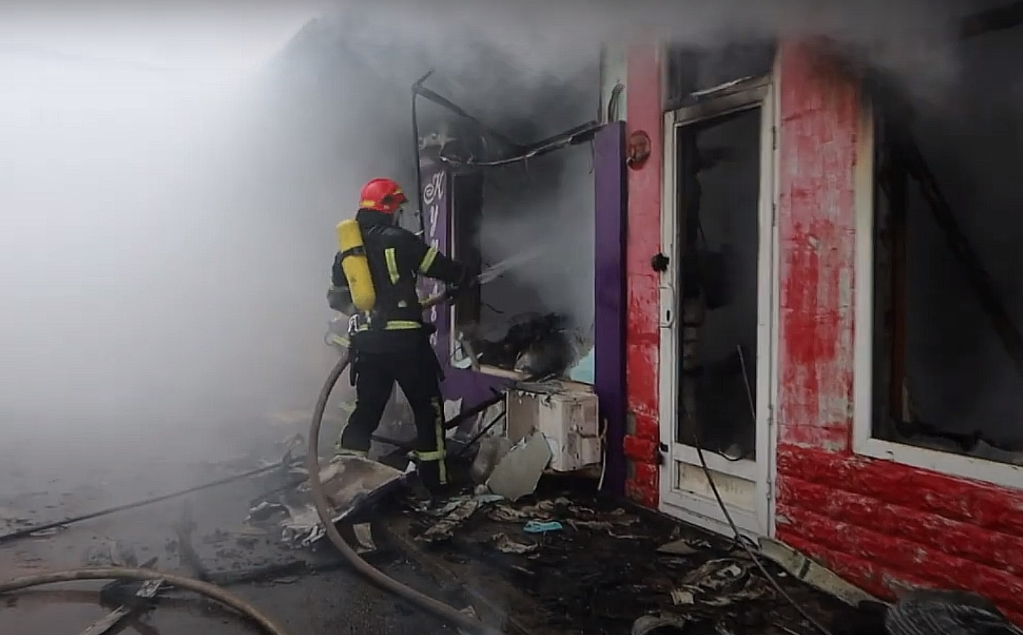 У Харкові горів ринок.