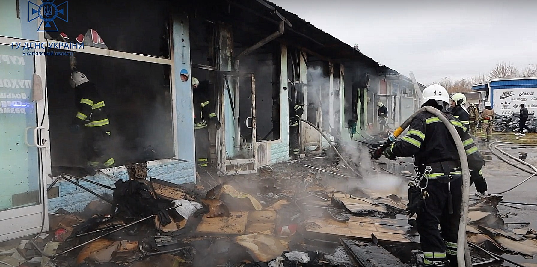 У Харкові горів ринок.