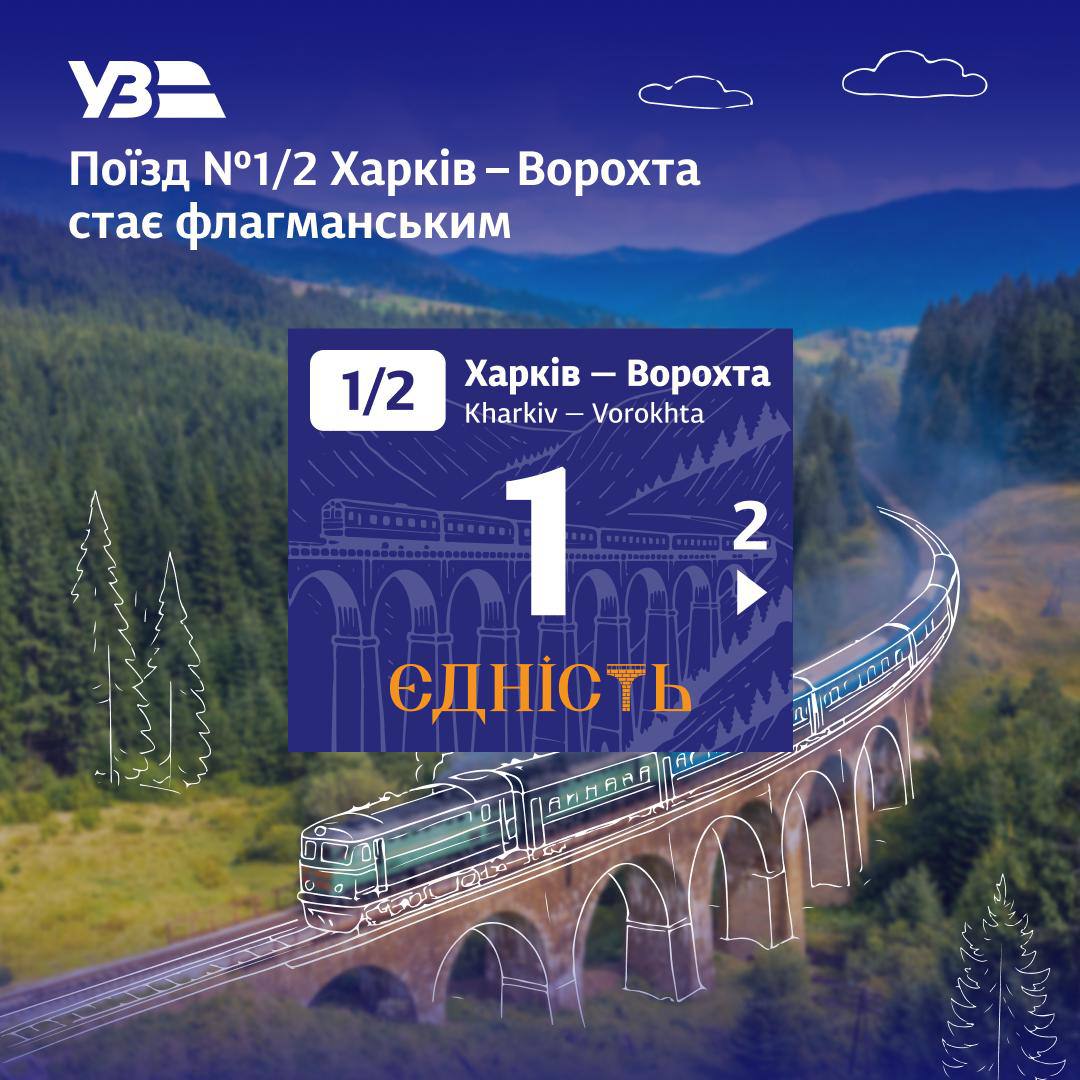 З кондиціонером та розетками в купе: поїзд Харків &ndash; Ворохта став флагманським фото 1