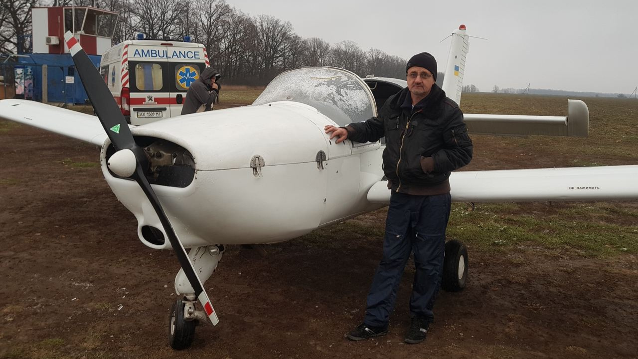 Александр Морозов, пилот малой авиации.