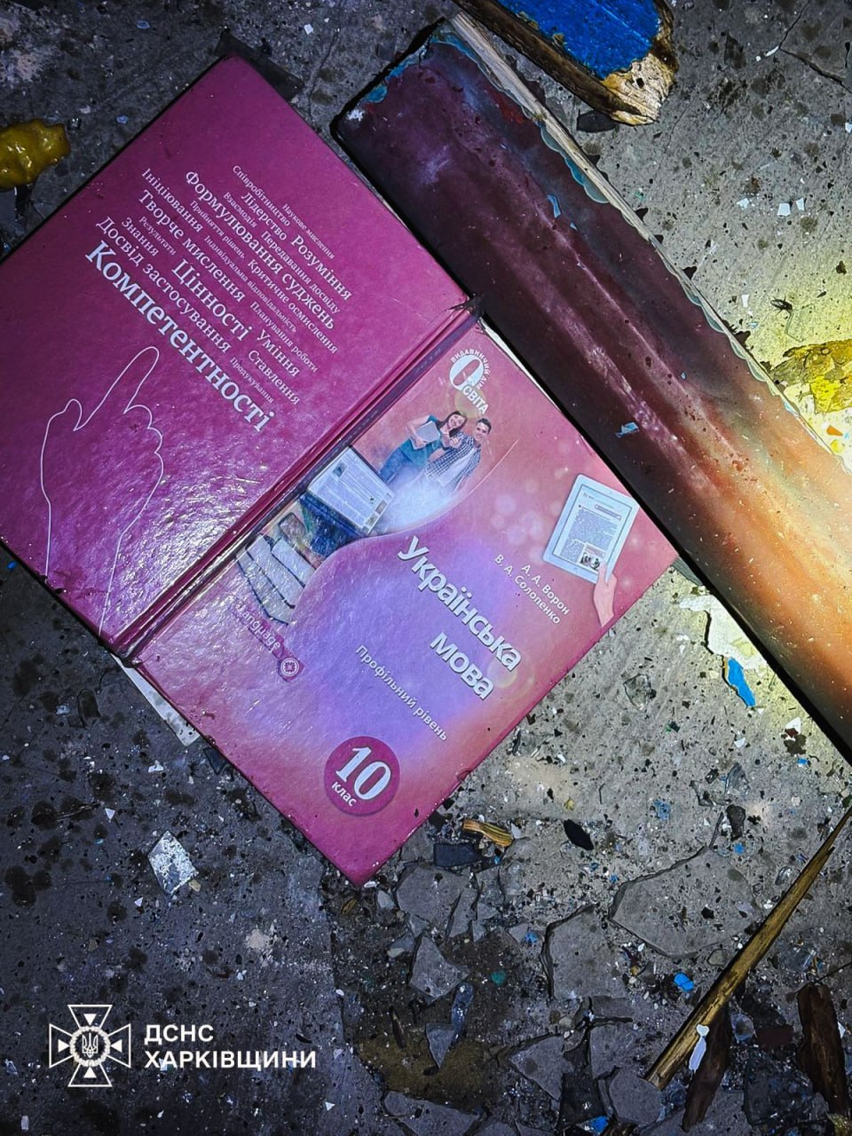 Окупанти вдарили у навчальний заклад у Харківській області (фото) фото 1