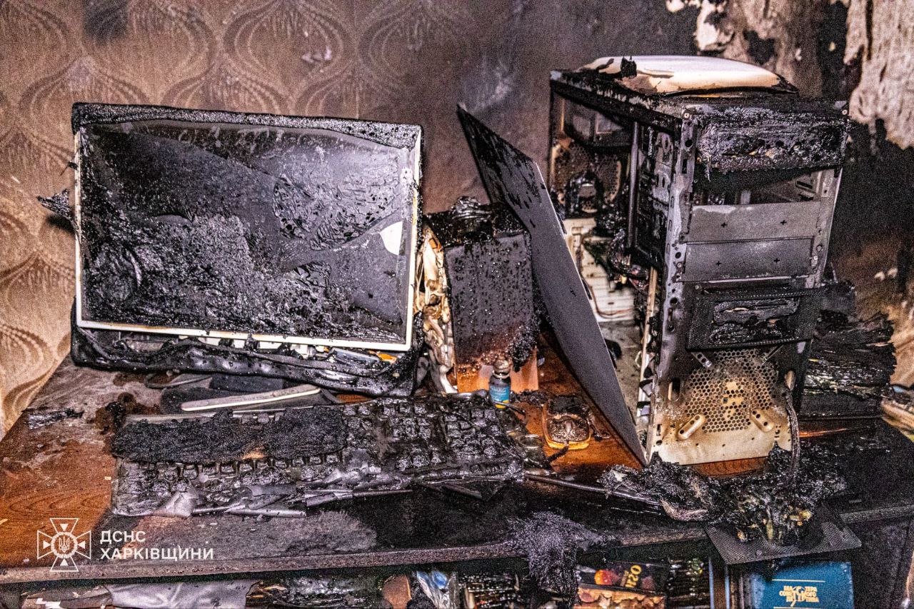 В Харькове дважды за день горела одна и та же квартира.