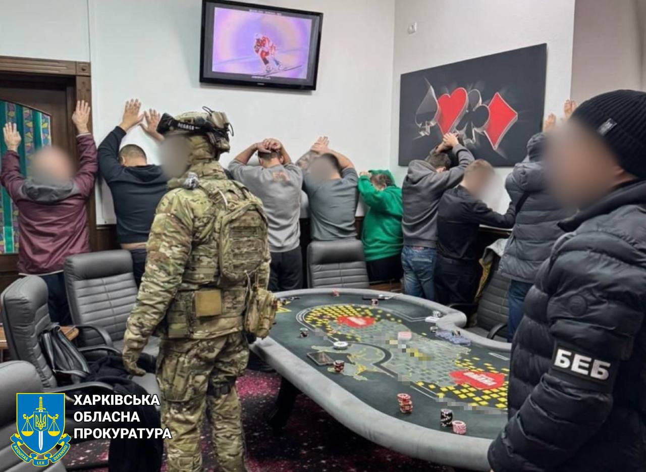 У Харкові закрили нелегальний покер-клуб