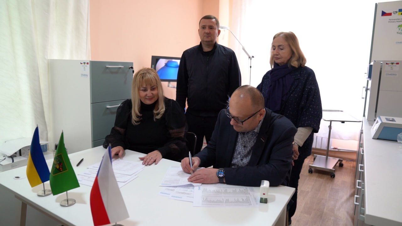 В Харькове поликлиника №10 получила чешское оборудование.
