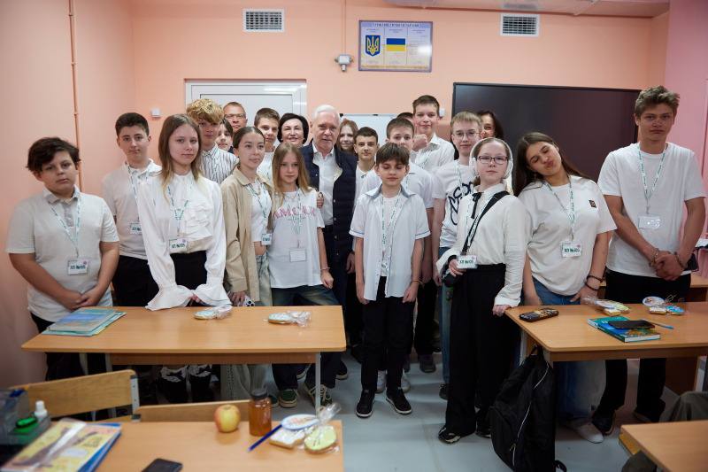 Четвертая в городе: в Шевченковском районе открыли подземную школу.