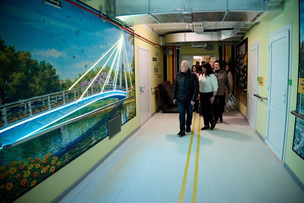 Друга черга підземної школи відкрилася у Холодногірському районі.