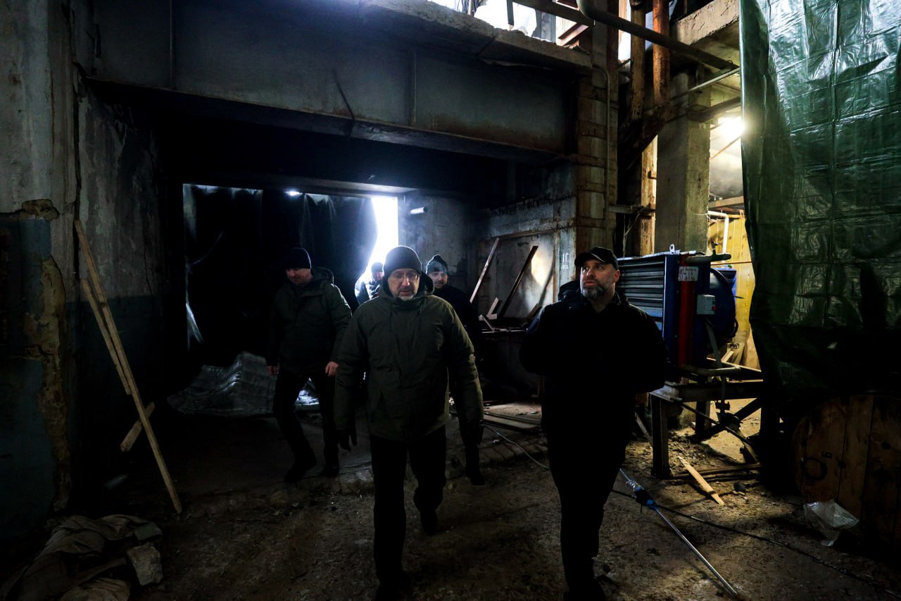 Міністр енергетики Денис Шмигаль приїхав до Харкова.