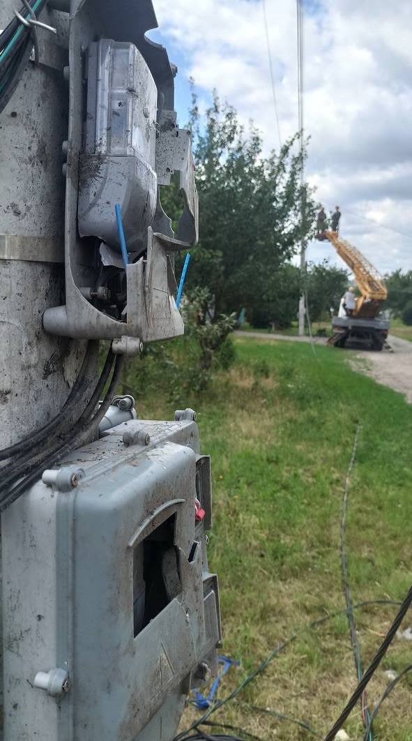 После обстрелов 11 июля часть Салтовки осталась без света фото 2 1