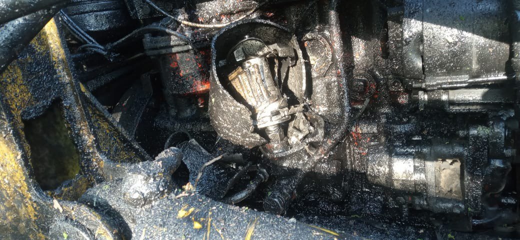 В Ізюмському районі трактор наїхав на вибуховий пристрій.