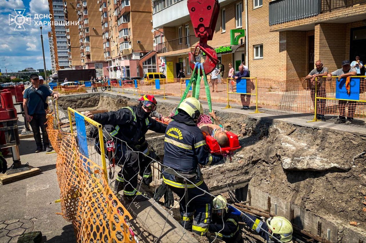 У Харкові працівник тепломережі зазнав травми під час ремонтних робіт.