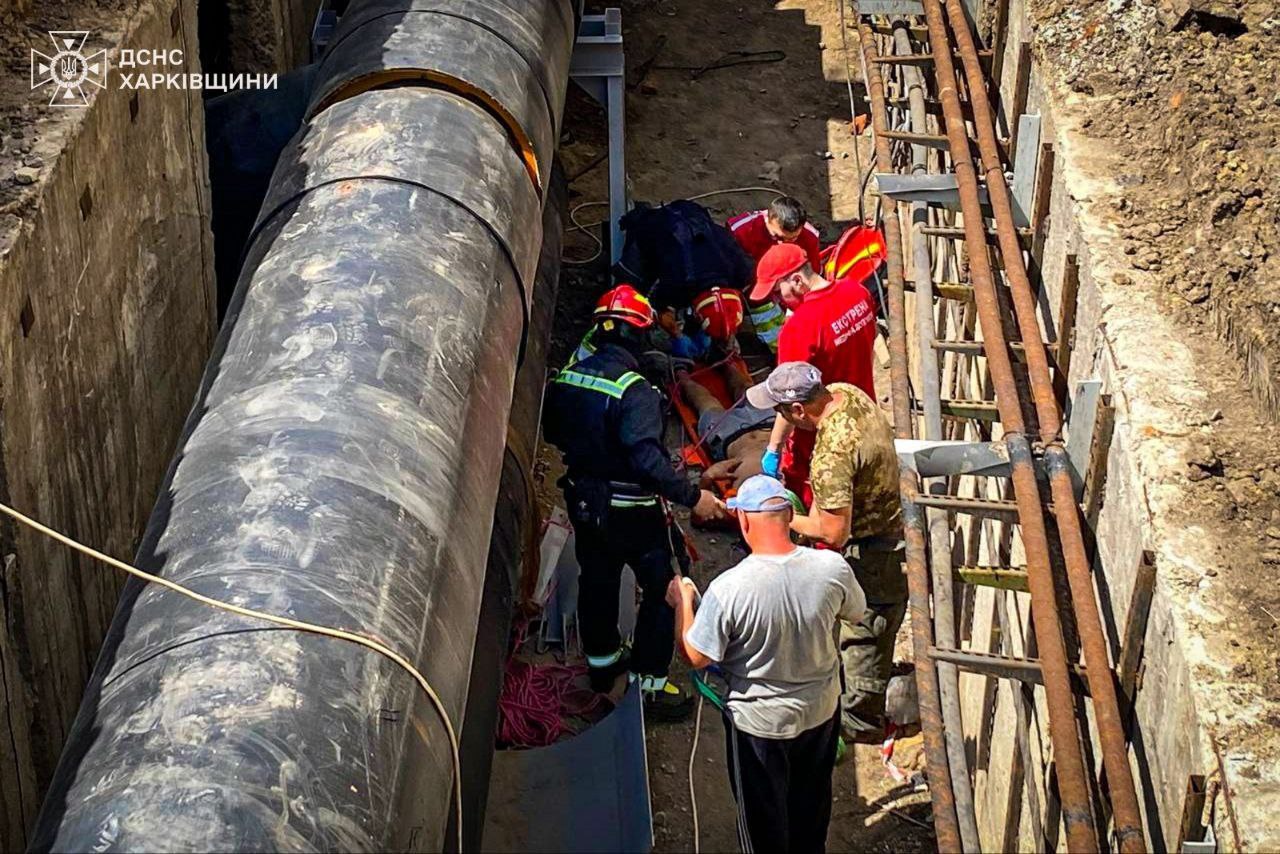 У Харкові працівник тепломережі зазнав травми під час ремонтних робіт.