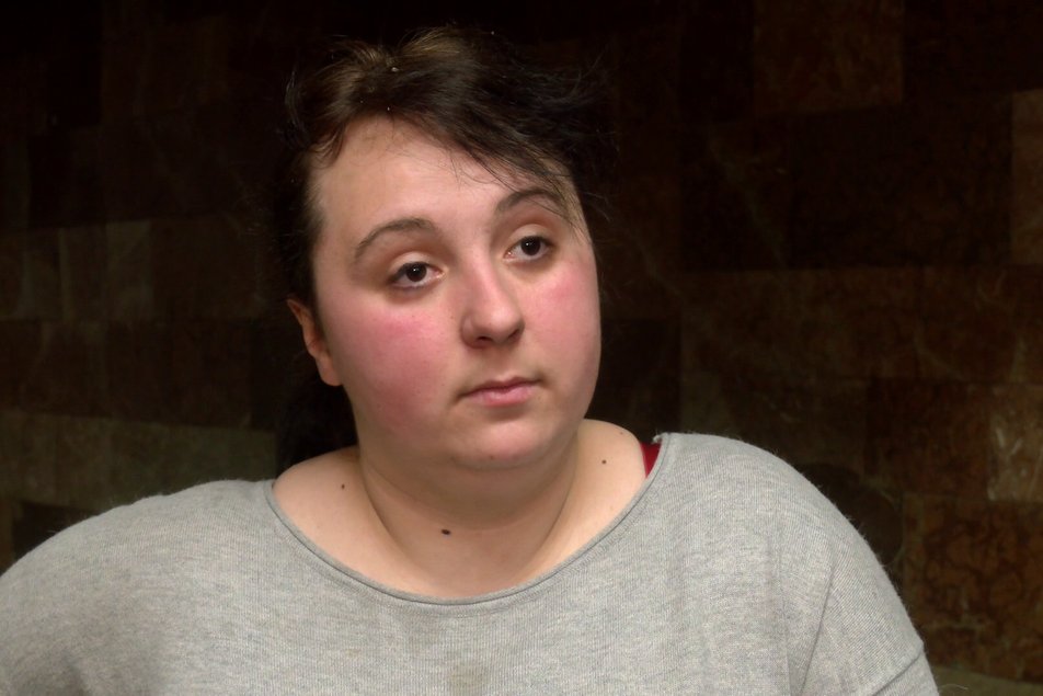 Жительница Харькова Яна Евдокимова. Декабрь 2022 года. Лариса Говина /Суспільне Харків